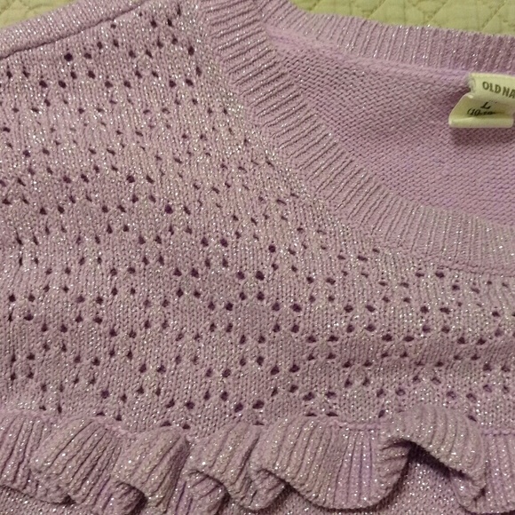 Old Navy Girls Sparkle Sweater - Picture 6 of 8